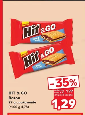 Baton Hit & Go promocja w Kaufland