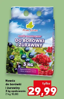 Nawóz granulowany do borówki i żurawiny promocja w Kaufland