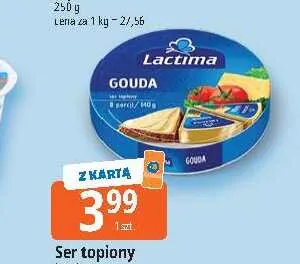 Ser topiony Lactima promocja w Leclerc