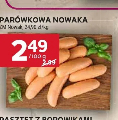 Parówkowa Nowaka ZM Nowak promocja w Stokrotka