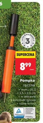 Pompka ręczna Go Active promocja w Biedronka
