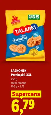 Przekąski, XXL różne rodzaje promocja w Lidl