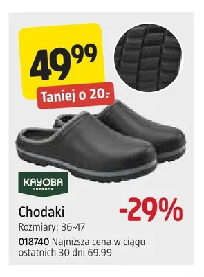 Chodaki KAYOBA promocja w Jula