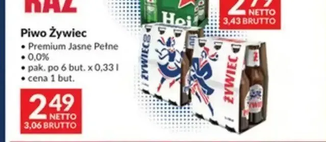 Piwo bezalkoholowe Żywiec promocja w Makro