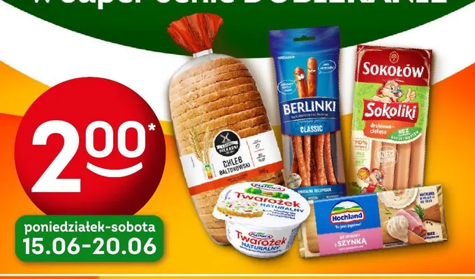 Ser topiony z szynką Hochland promocja w Żabka