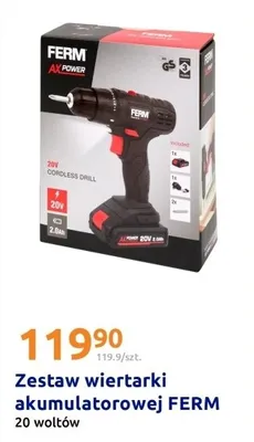 Zestaw wiertarki akumulatorowej promocja w Action