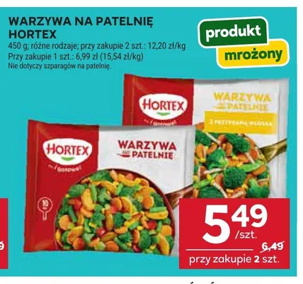 Warzywa na patelnię Hortex promocja w Stokrotka