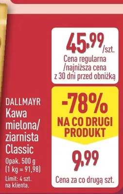 Kawa promocja w Aldi