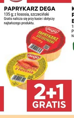 Paprykarz szczeciński Dega promocja w Stokrotka