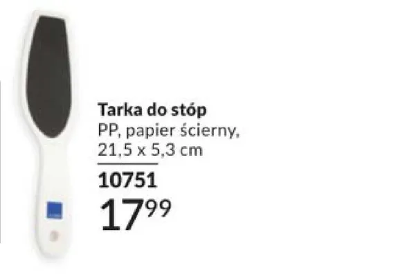 Tarka do stóp PP papier ścierny 21,5x5,3cm promocja w AVON