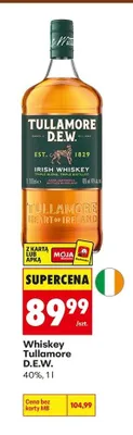 Whiskey Tullamore D.E.W. promocja w Biedronka