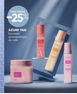 Kosmetyki samoopalające do ciała AZURE TAN promocja w Super-Pharm