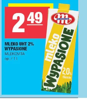 Mleko UHT 2% Wypasione promocja w SPAR