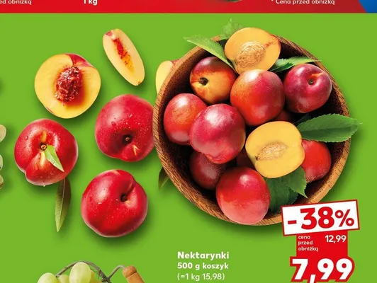 Nektarynki promocja w Kaufland