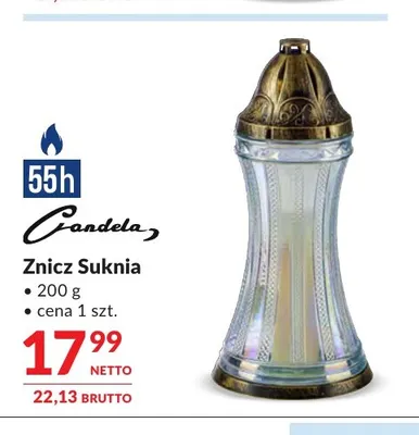 Znicz Suknia Candela promocja w Makro