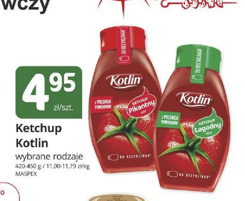 Ketchup Pikantny Kotlin promocja w Marketvita