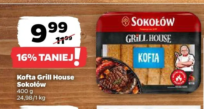 Kofta Grill House Sokołów promocja w Netto