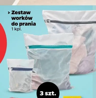 Zestaw worków do prania Aquantic promocja w Netto