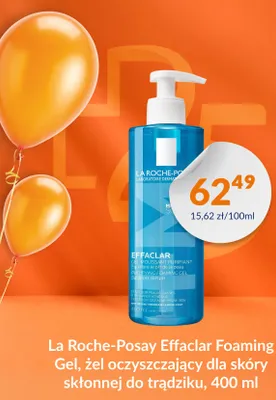 Żel oczyszczający do twarzy La Roche-Posay Effaclar Foaming Gel promocja w DOZ.PL