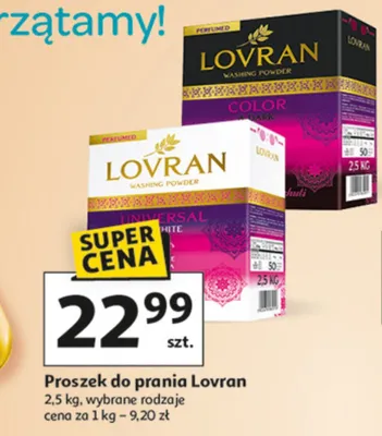 Proszek do prania, wybrane rodzaje promocja w Auchan