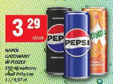 Napój gazowany promocja w Chorten