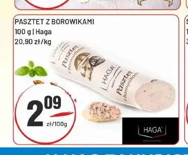 Pasztet z borowikami Haga promocja w Sedal