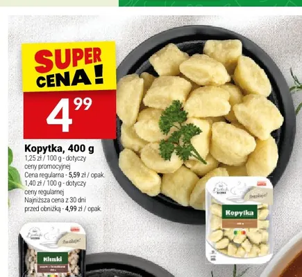 Kopytka Białecki Kuchnia promocja w Twój Market