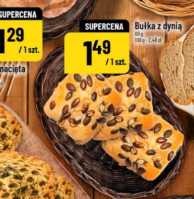 Bułka z dynią promocja w POLOmarket