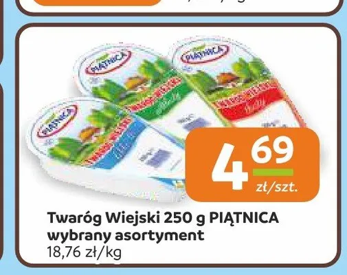 Twaróg Wiejski Piątnica promocja w Społem Częstochowa