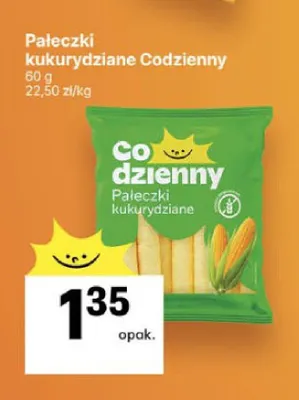 Pałeczki kukurydziane Codzienny promocja w Delikatesy Centrum