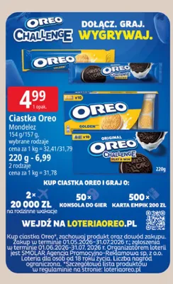 Ciastka Oreo promocja w Leclerc
