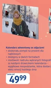 Kalendarz adwentowy ze zdjęciami promocja w Drogerie DM
