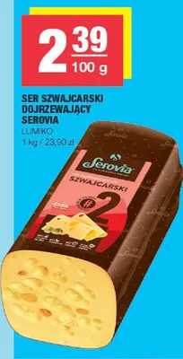 Ser szwajcarski dojrzewający promocja w SPAR