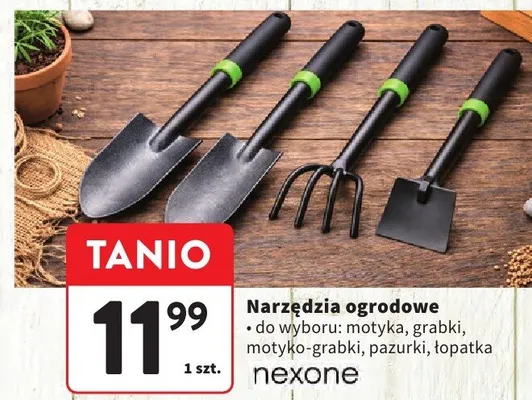 Narzędzia ogrodowe promocja w Intermarche