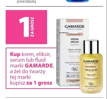 Kosmetyki Gamarde promocja w Hebe