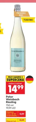Wino Riesling, białe promocja w Biedronka