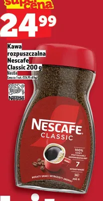 Kawa rozpuszczalna Nescafe Classic promocja w TOPAZ