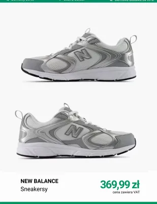 Sneakersy New Balance 408 promocja w Deichmann