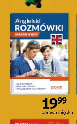Książka Angielski Rozmówki na każdy wyjazd Edgard promocja w Empik