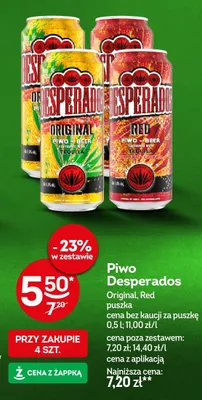 Piwo Desperados Original puszka promocja w Żabka