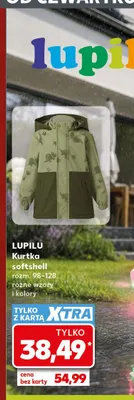 Kurtka softshell Lupilu promocja w Kaufland