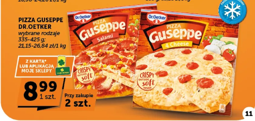Pizza Guseppe 4 Cheese Dr.Oetker promocja w Groszek