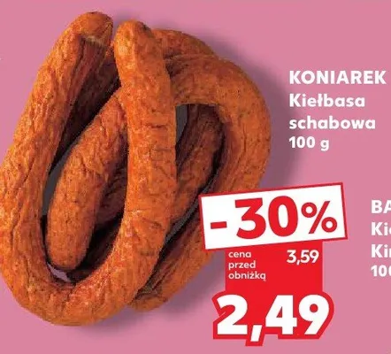 Koniarek schabowa promocja w Kaufland