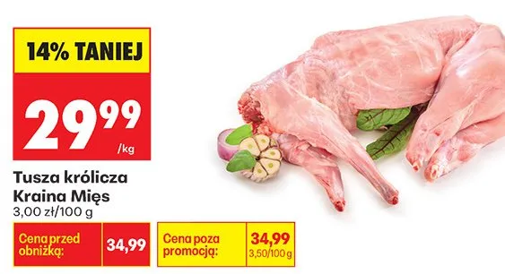 Tusza królicza promocja w Biedronka