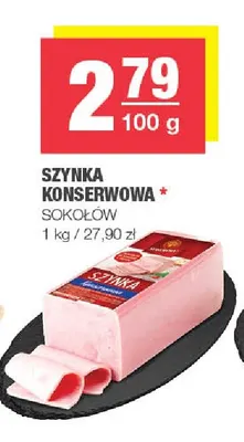 Szynka konserwowa Sokołów promocja w SPAR