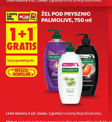 Żel pod prysznic Palmolive promocja w Biedronka