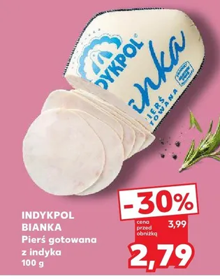 Bianka Pierś gotowana z indyka promocja w Kaufland