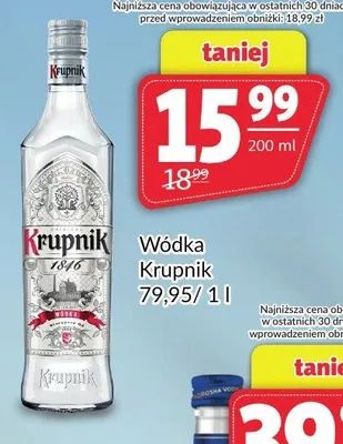 Wódka Krupnik promocja w Prim Market