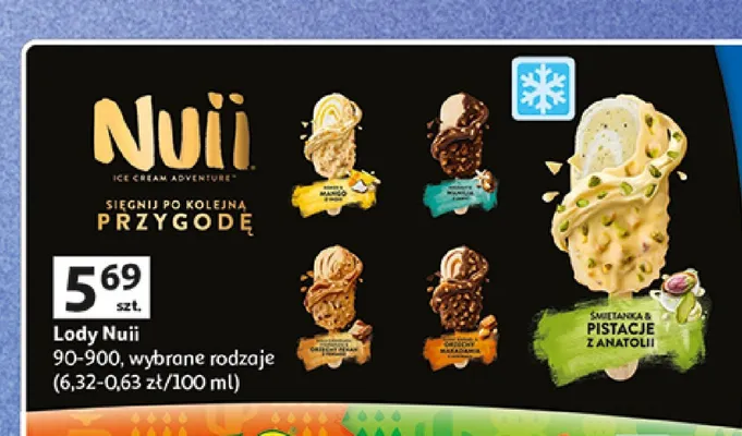 Lody Nuii promocja w Auchan
