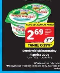 Serek wiejski naturalny Piątnica promocja w Delfin